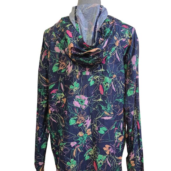 Columbia Women's Flash Challenger Novelty Windbreaker Plus Size 1X NWT - Picture 3 of 5